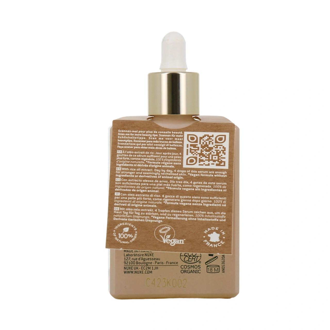 Nuxe Nuxuriance Gold Huile-en-Sérum Nutri-Régénérant - Vue 3