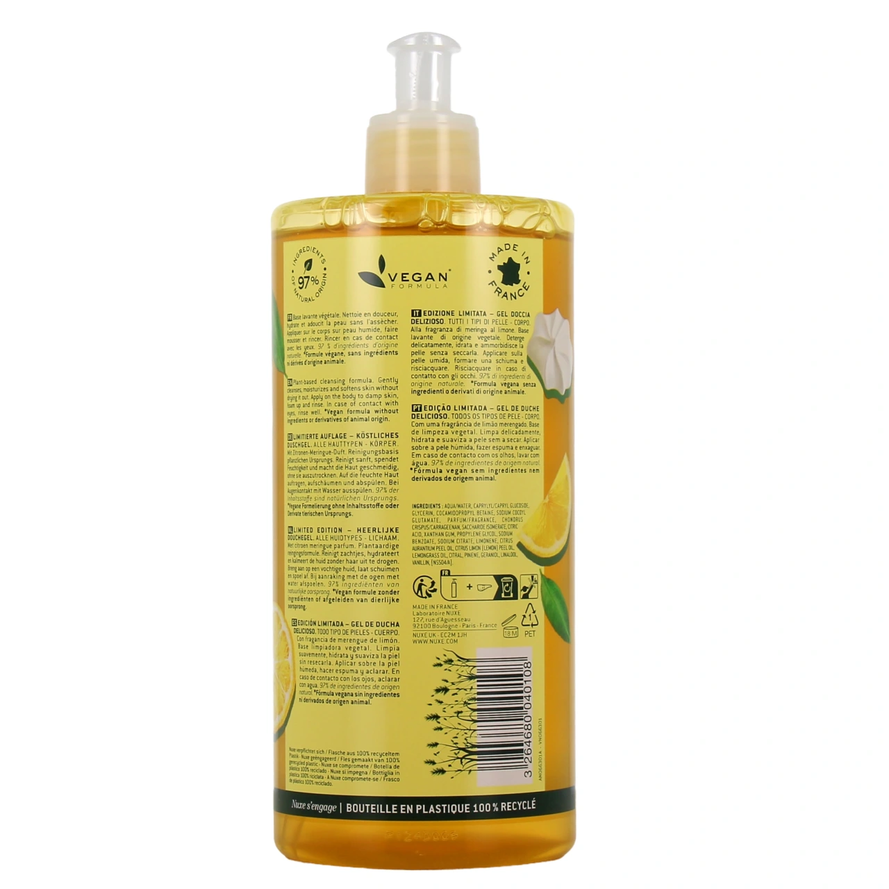 Nuxe Gelée de Douche Gourmande Sweet Lemon - Vue 3