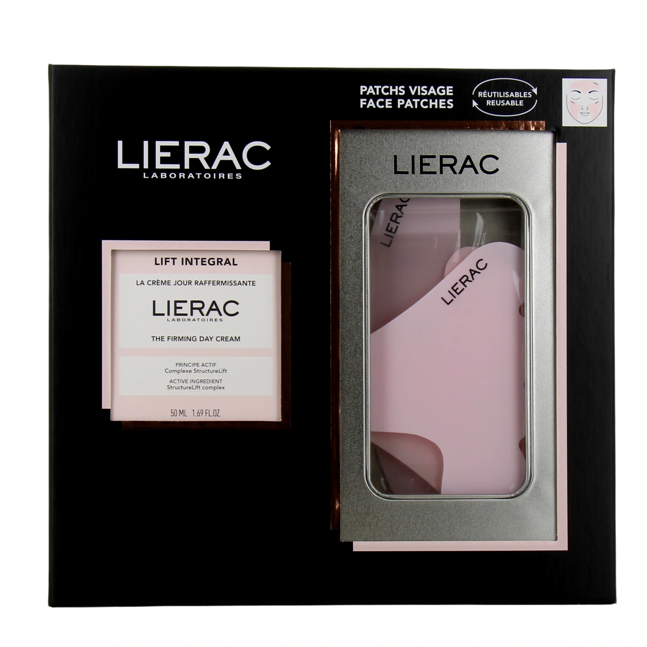 Lierac Lift Integral Coffret Anti-âge Crème de Jour + Patchs Visage Réutilisables - Vue 2