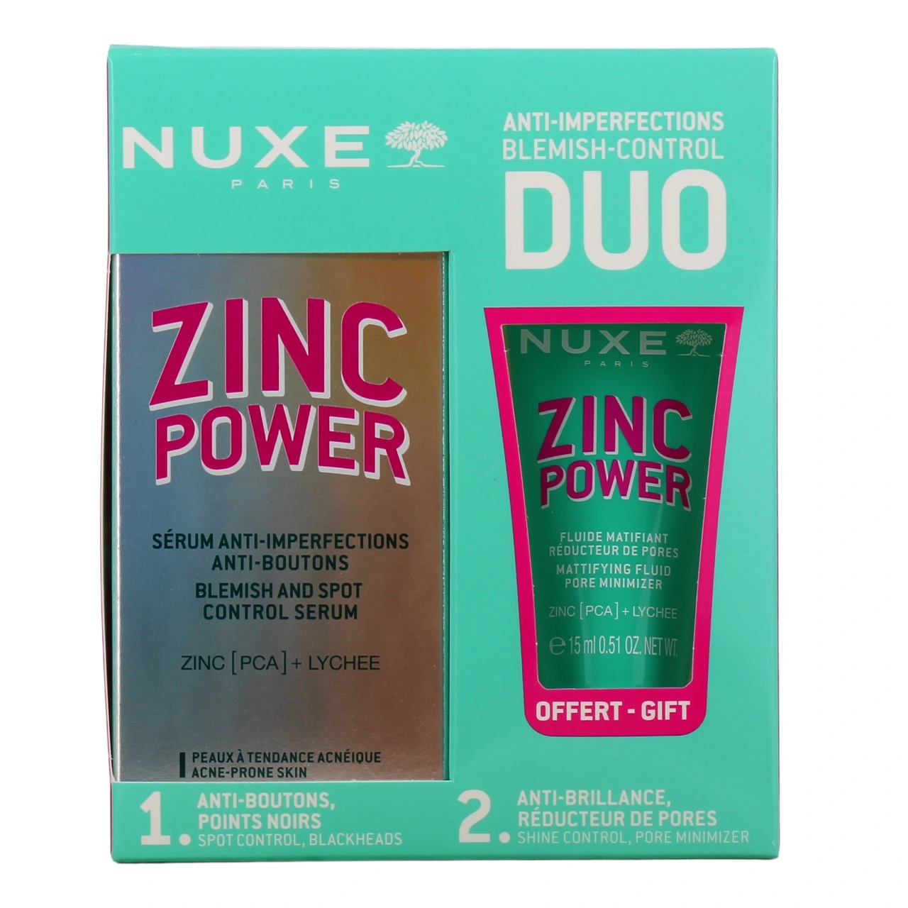 Nuxe Zinc Power Sérum Anti-imperfections Anti-boutons - Vue 6