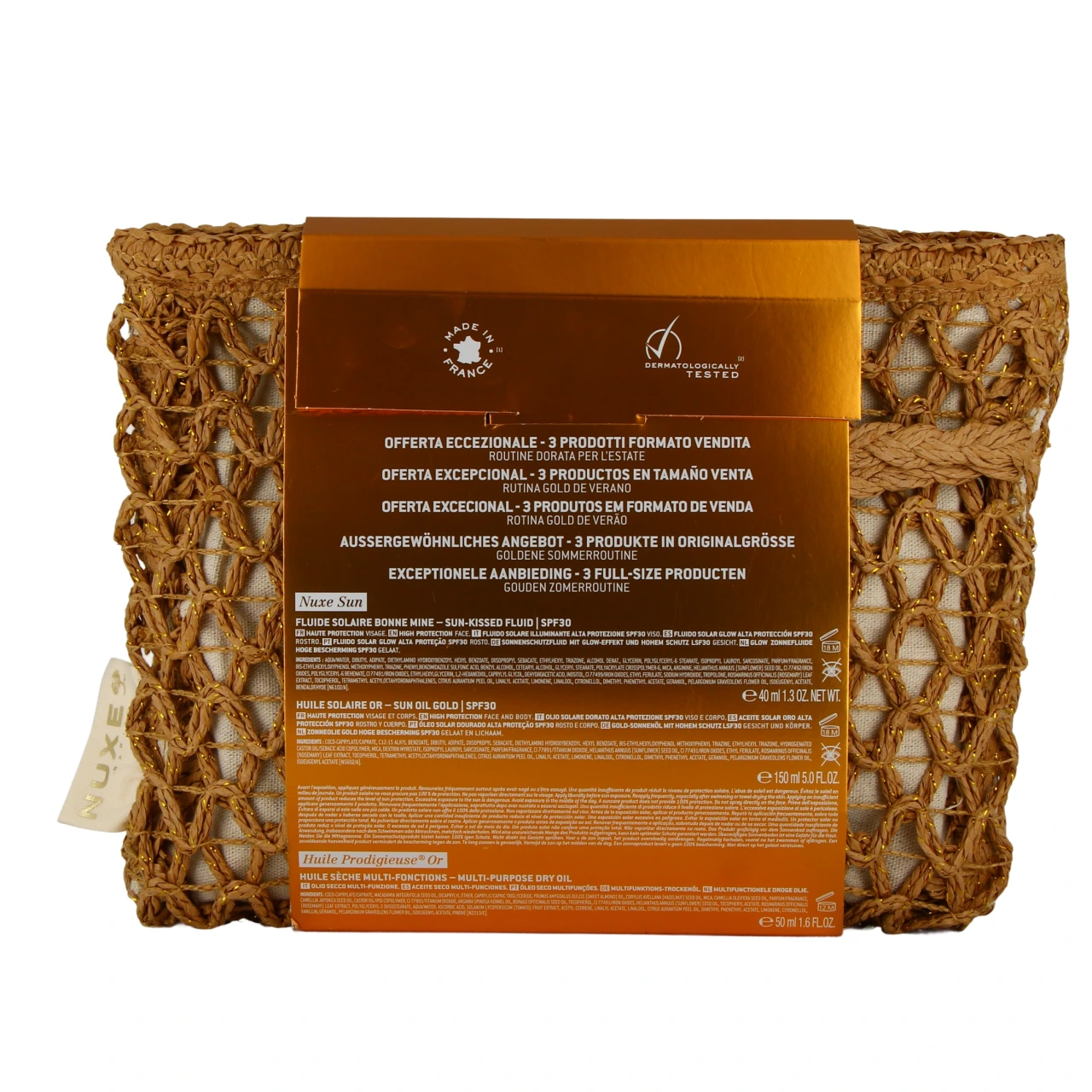 Nuxe Sun Trousse Golden Summer - Vue 3