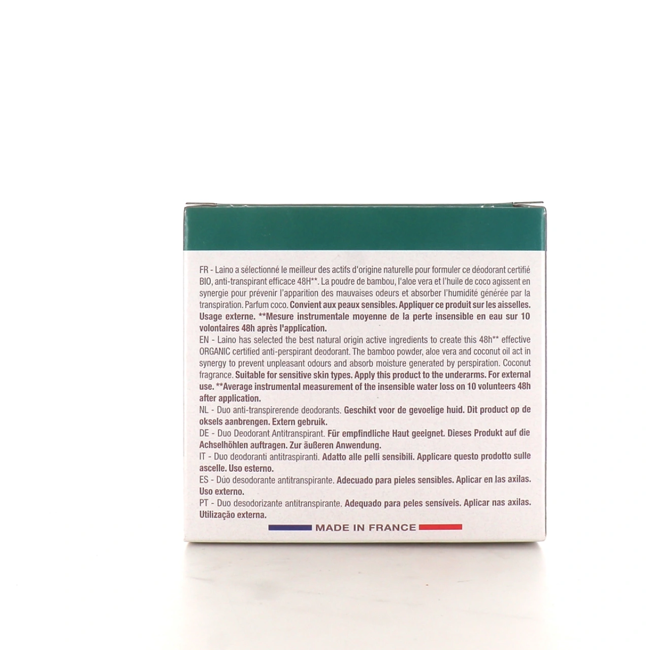 Laino Déodorant Anti-transpirant Coco Bio - Vue 2
