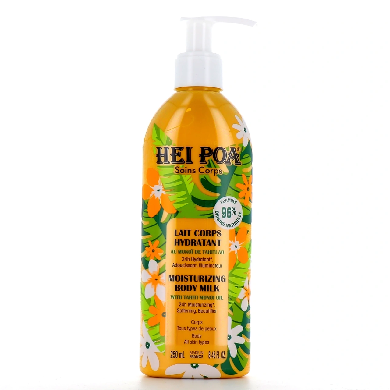 Hei Poa Lait Corps Hydratant Monoï de Tahiti - Hei Poa