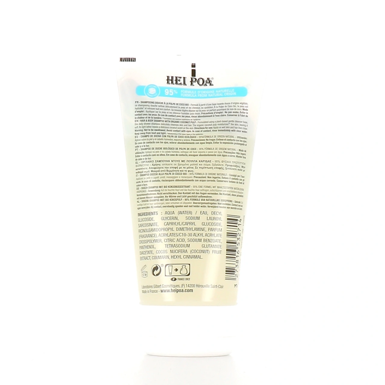 Hei Poa Shampooing Douche Coco Bio - Vue 2