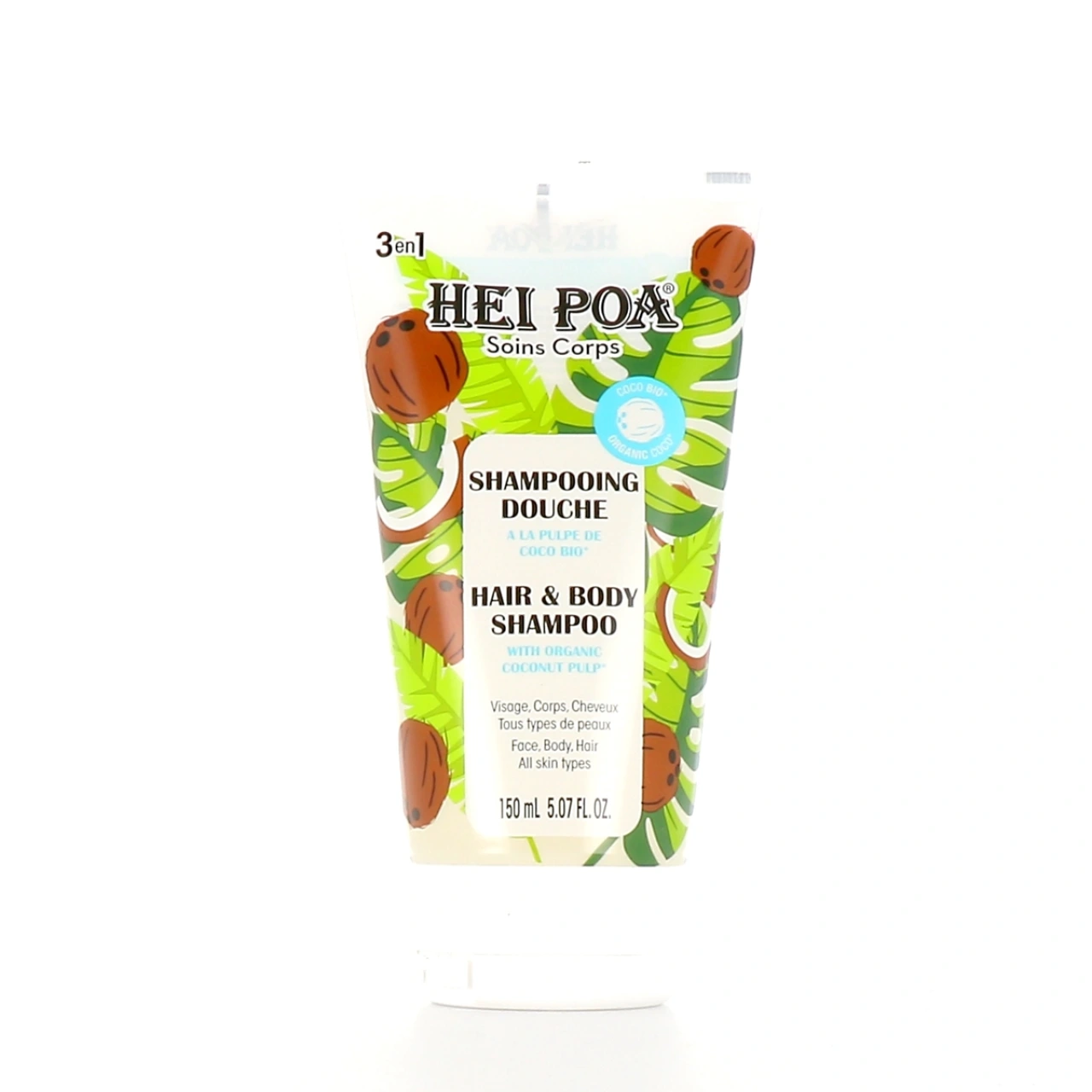 Hei Poa Shampooing Douche Coco Bio - Hei Poa