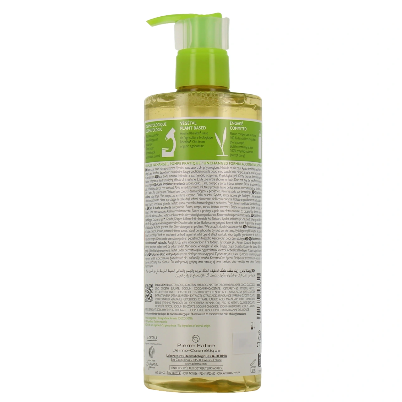 Exomega Control Huile Lavante Émolliente Anti-Grattage - Vue 6