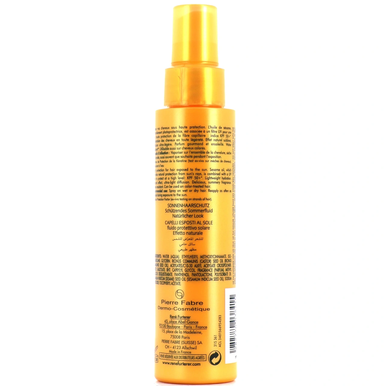 Furterer Solaire Fluide d'été protecteur KPF90 - Vue 2