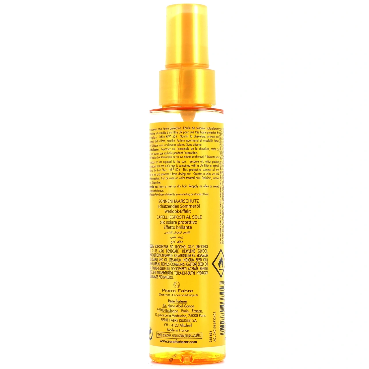 Furterer Solaire Huile d'été protectrice KPF 90 - Vue 2