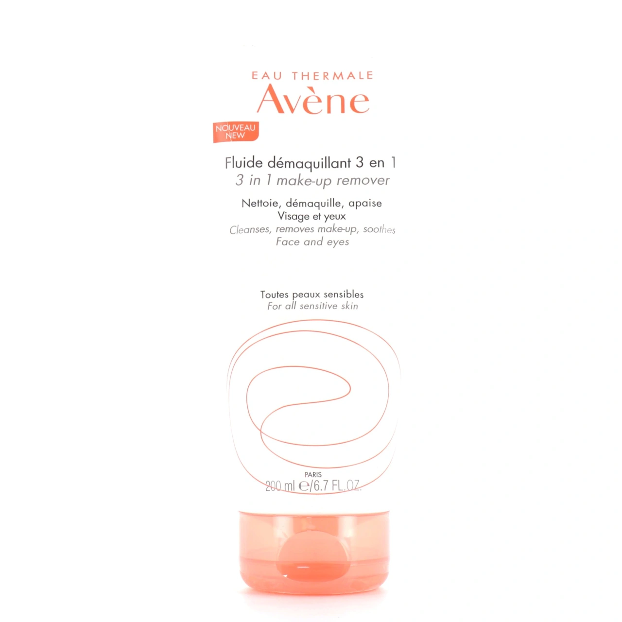 Avène Fluide Démaquillant 3en1 Visage et Yeux - Avène