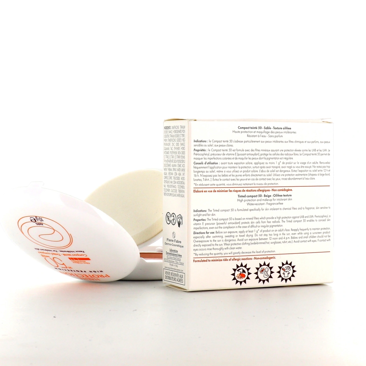 Avène Solaire Compact Teinté Haute Protection SPF50+ - Vue 8