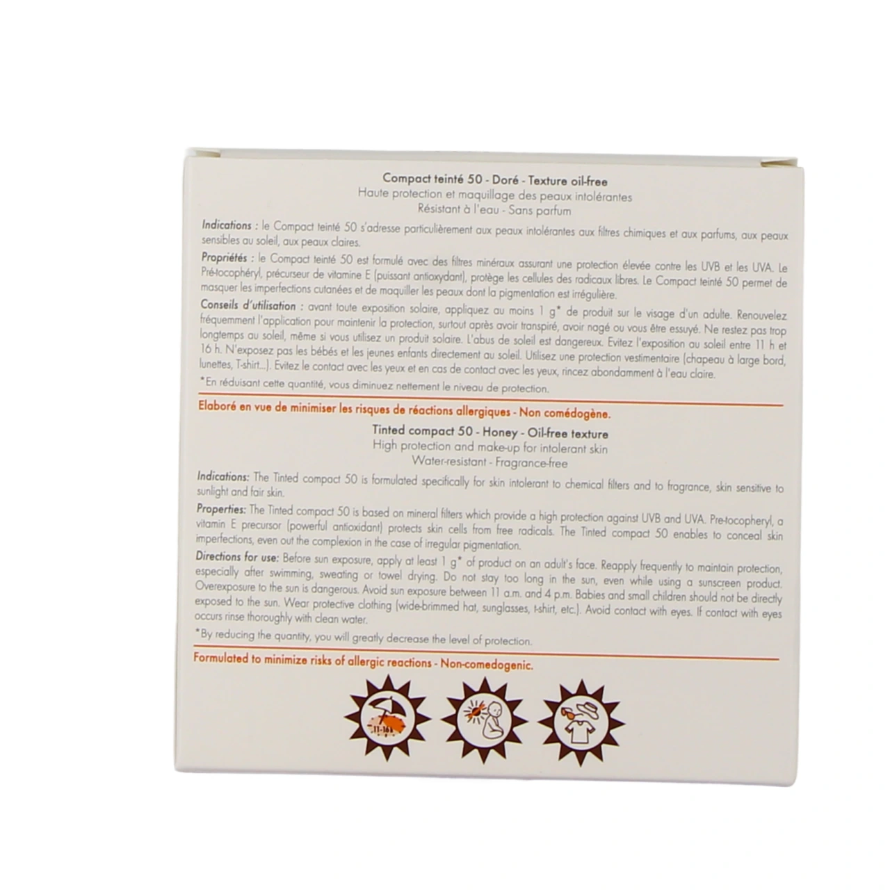 Avène Solaire Compact Teinté Haute Protection SPF50+ - Vue 6