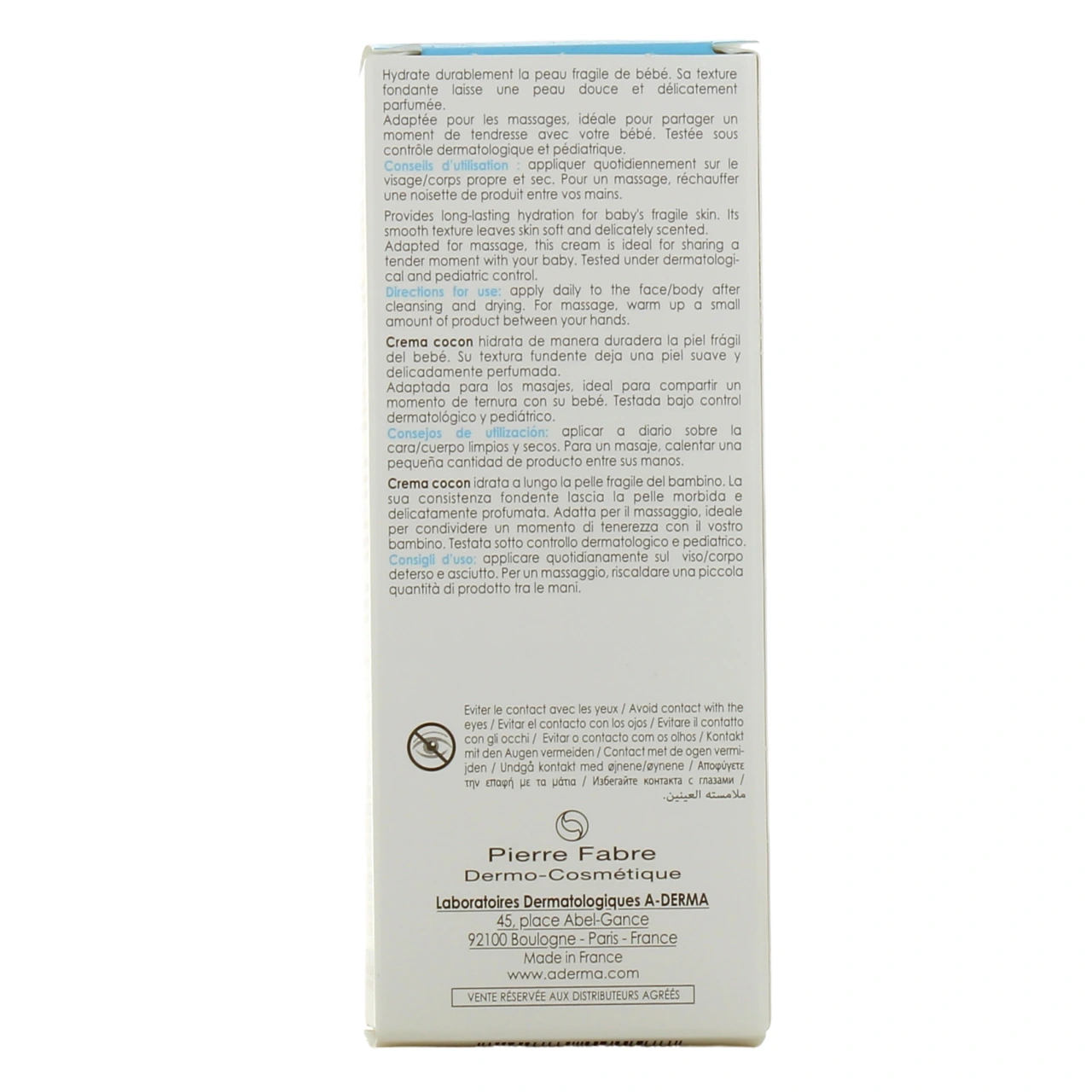 A-Derma Baby Primalba Crème Cocooning Hydratation 24h - Vue 3