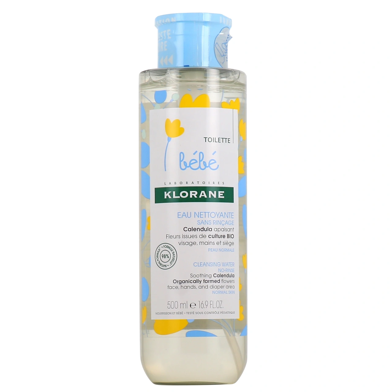Klorane Bébé Eau Nettoyante Sans Rinçage - Vue 8