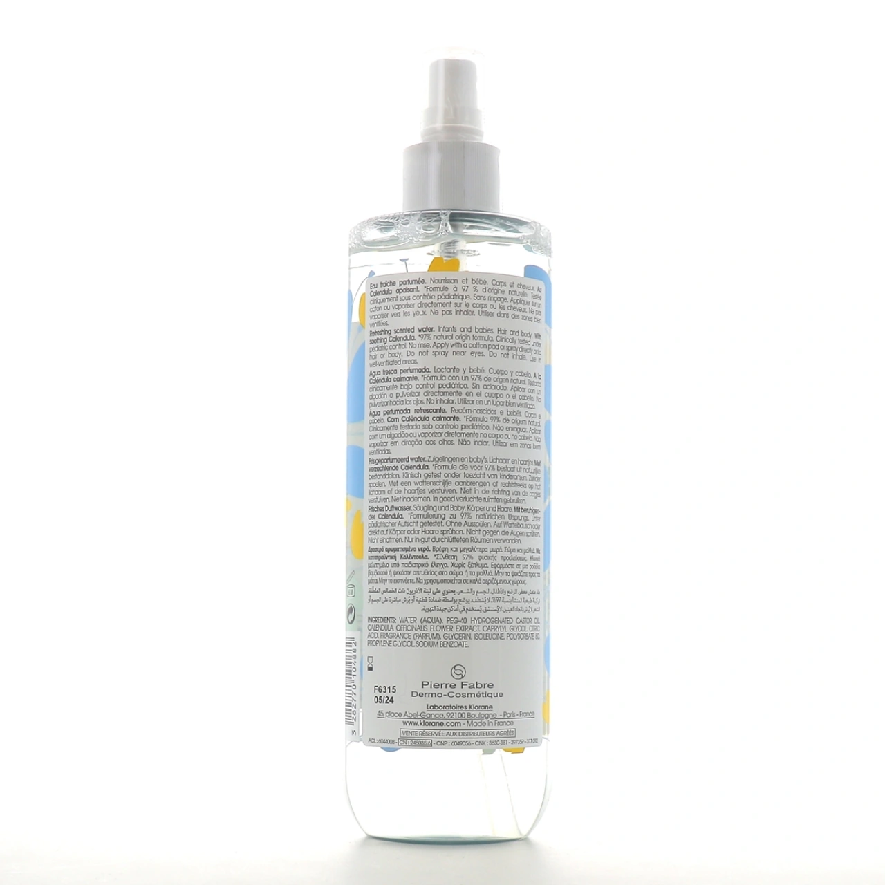 Klorane Bébé Eau Fraîche Parfumée - Vue 2