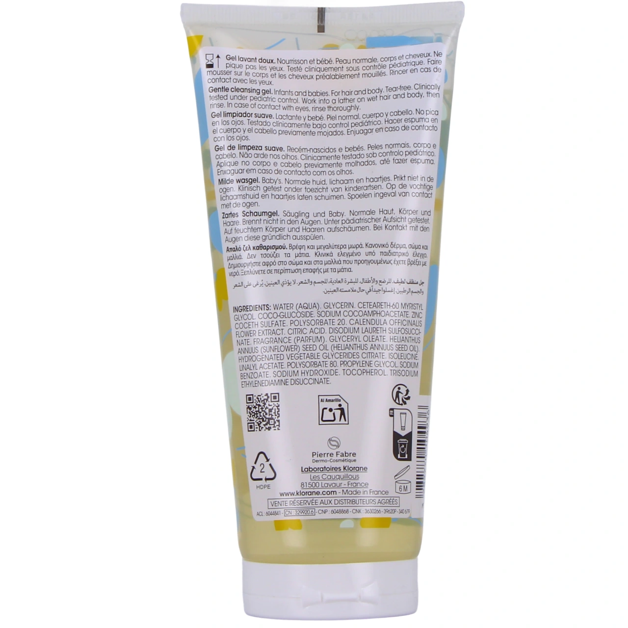 Klorane Bébé Gel Lavant Doux - Vue 3