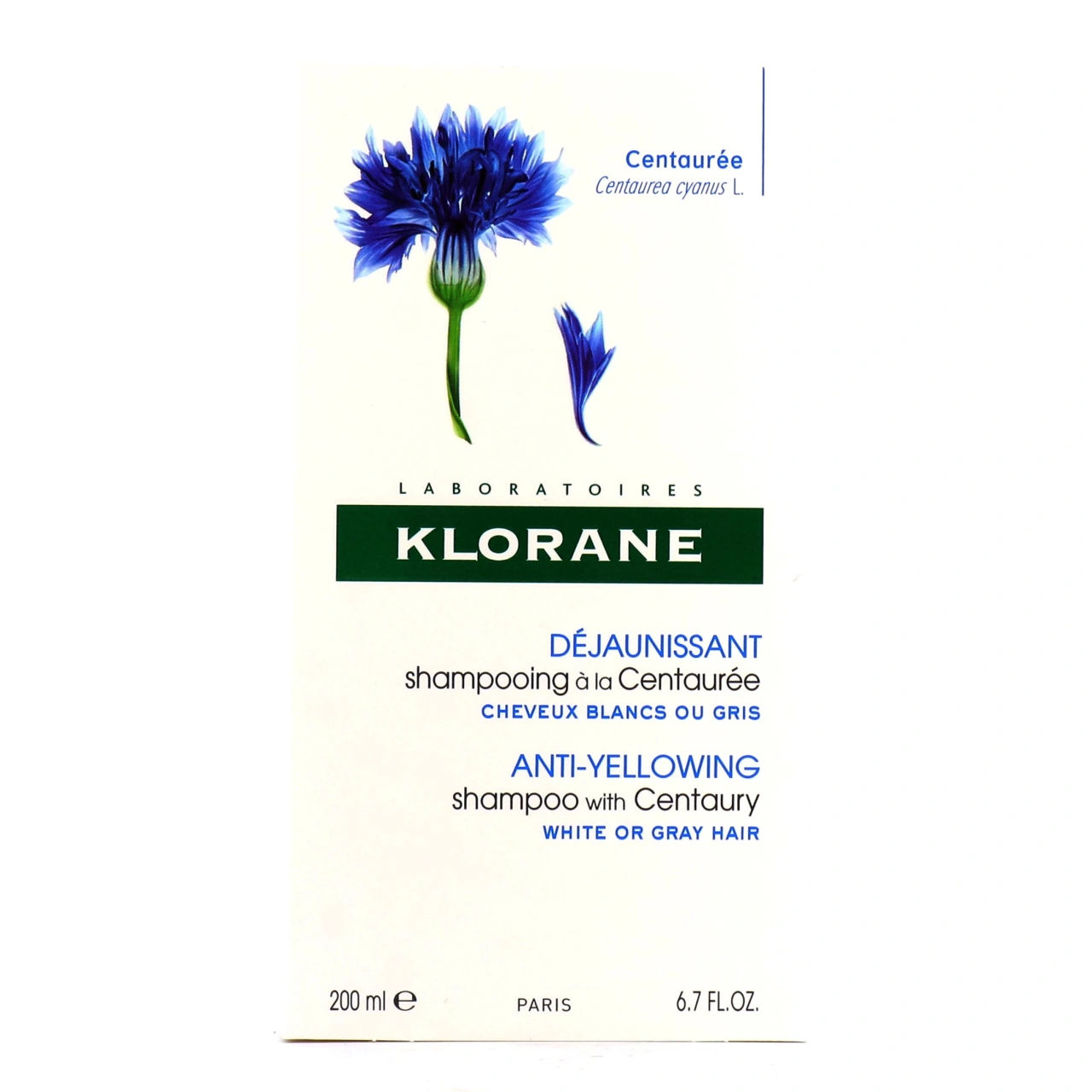 Klorane Shampooing Déjaunissant à la Centaurée Bio - Vue 11
