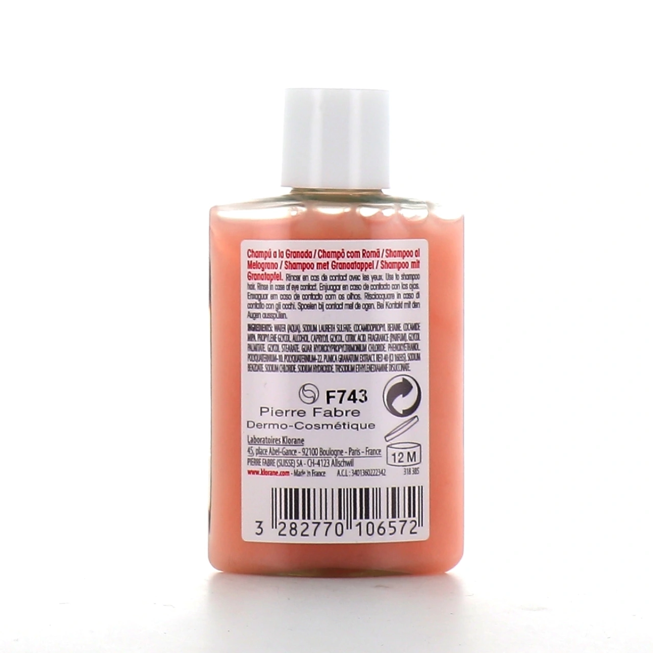 Klorane Shampoing Grenade Éclat Cheveux colorés - Vue 5