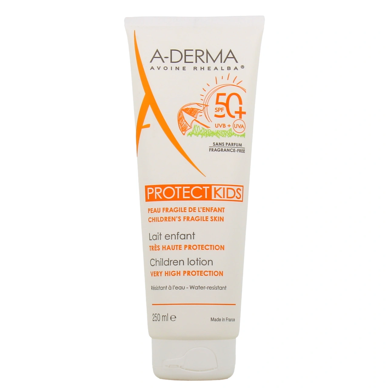 A-Derma Protect Kids Lait Solaire SPF 50+ - Vue 2
