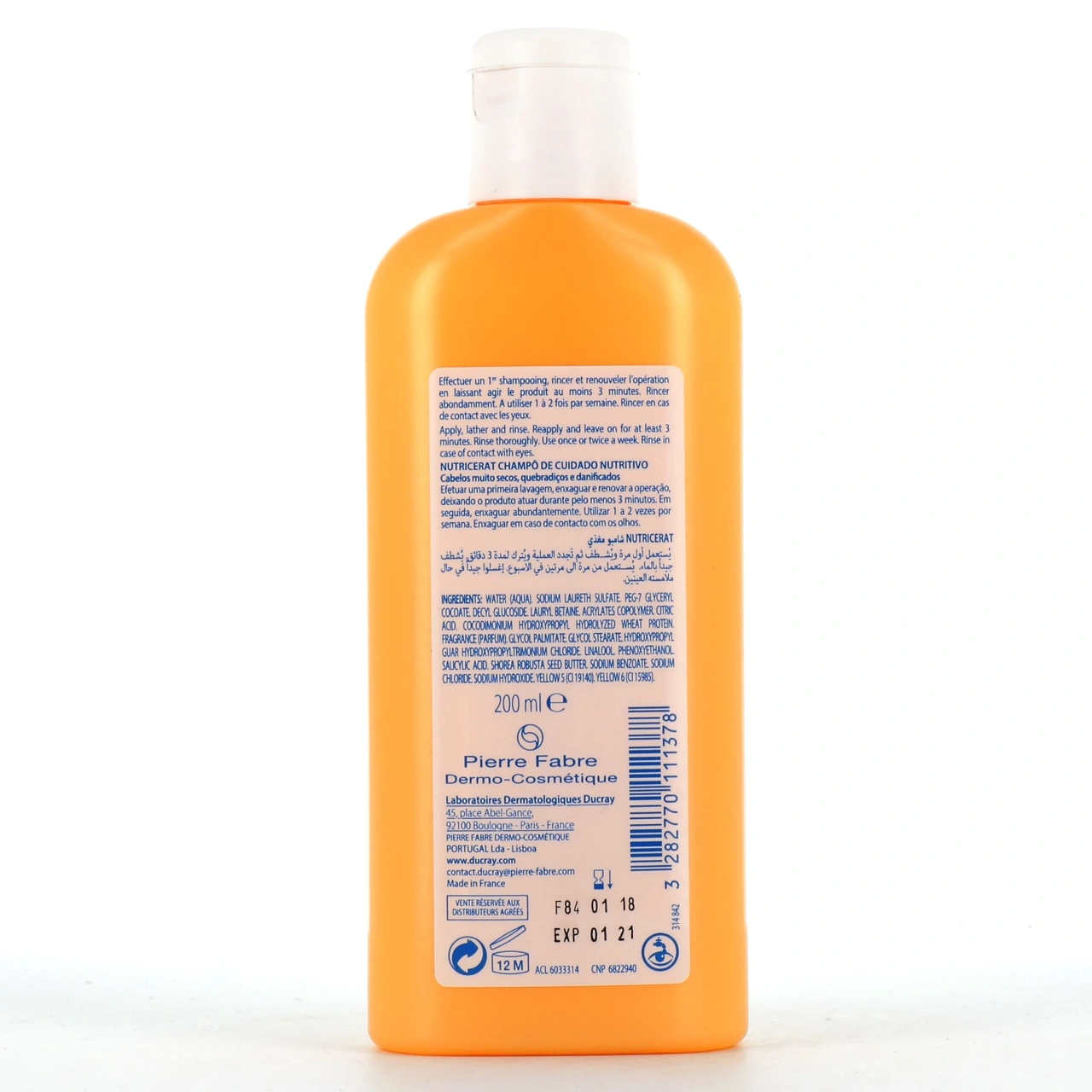 Ducray Nutricerat Shampooing Réparateur Nutritif - Vue 2