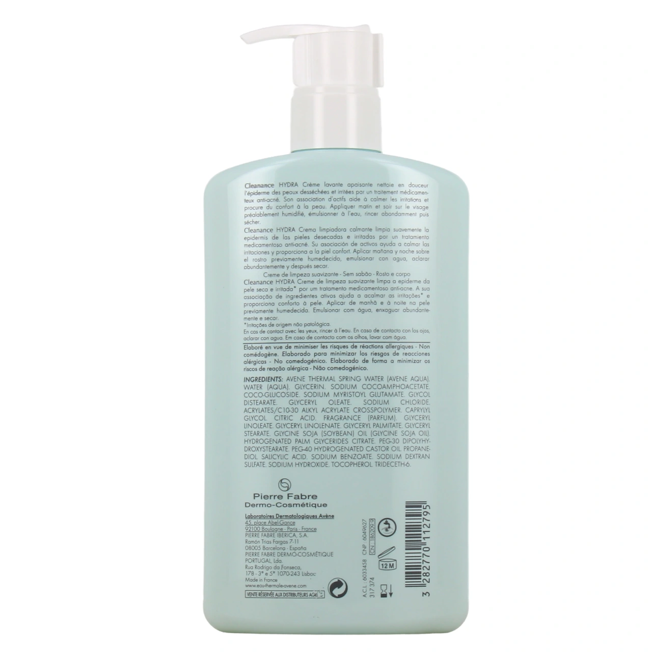 Avène Cleanance Hydra Crème Lavante Apaisante - Vue 7