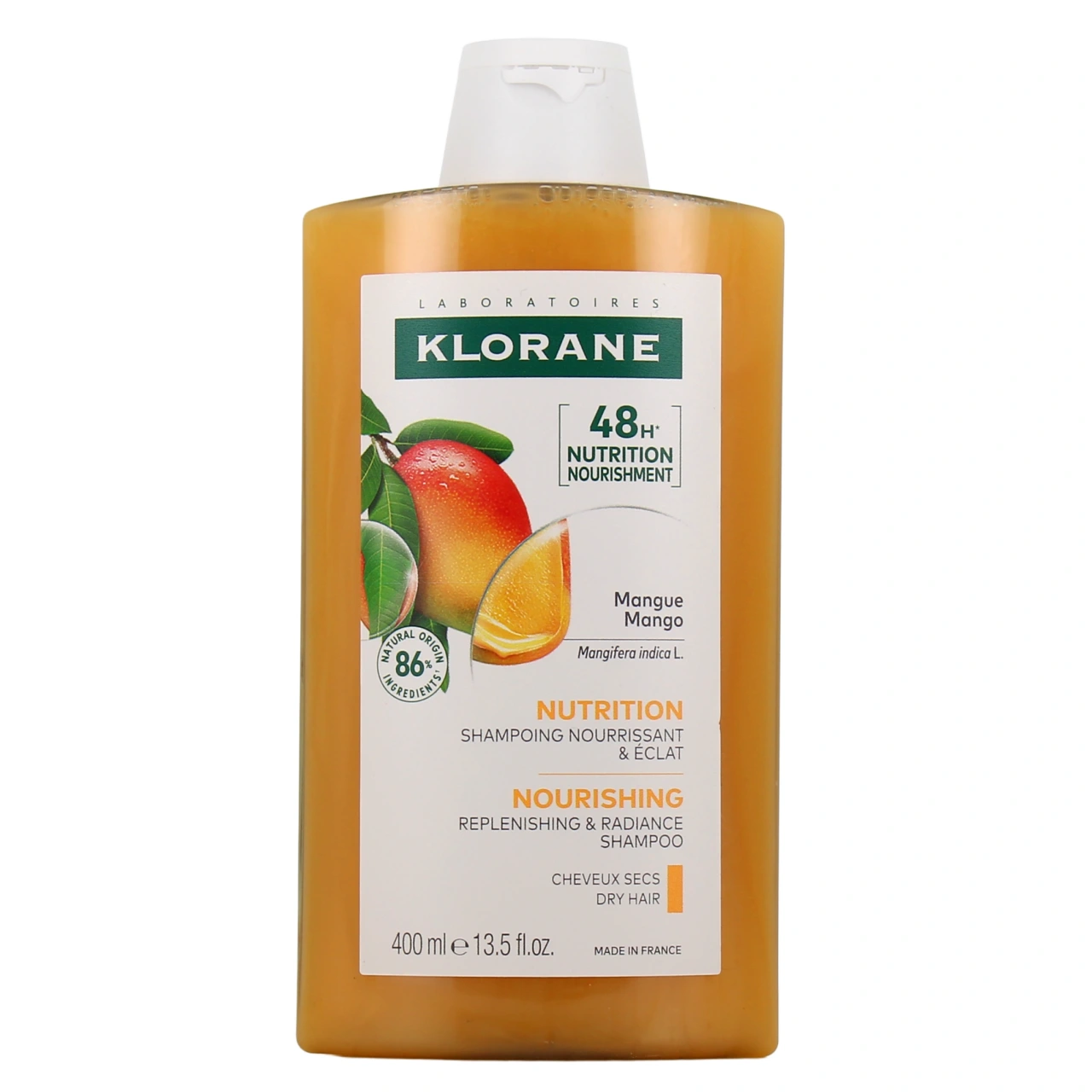 Klorane Shampoing Nutrition Cheveux Secs Mangue - Vue 8