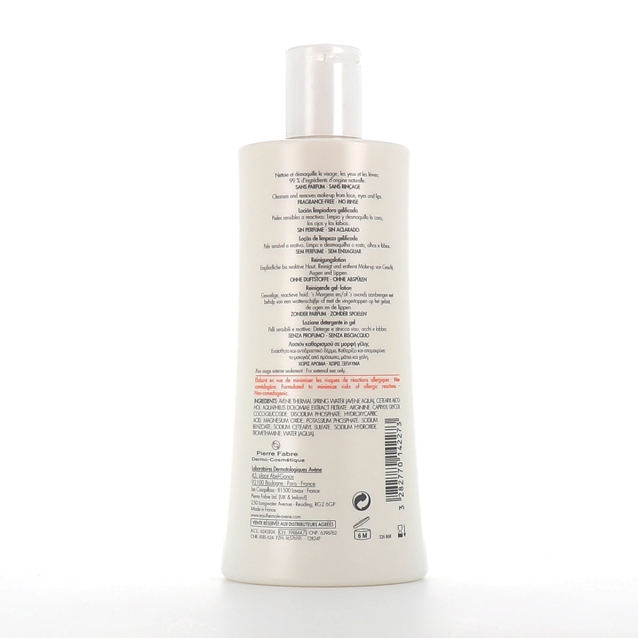 Avène Tolérance Lotion Nettoyante Gélifiée - Vue 4