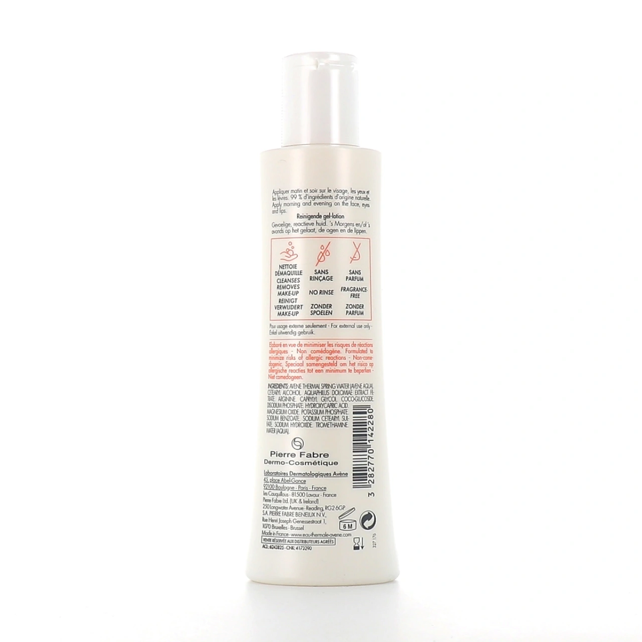 Avène Tolérance Lotion Nettoyante Gélifiée - Vue 2