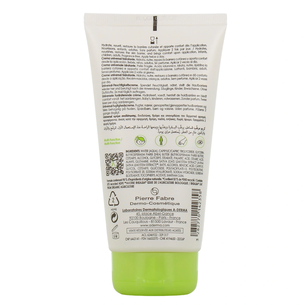 A-Derma Crème Universelle Hydratante - Vue 3