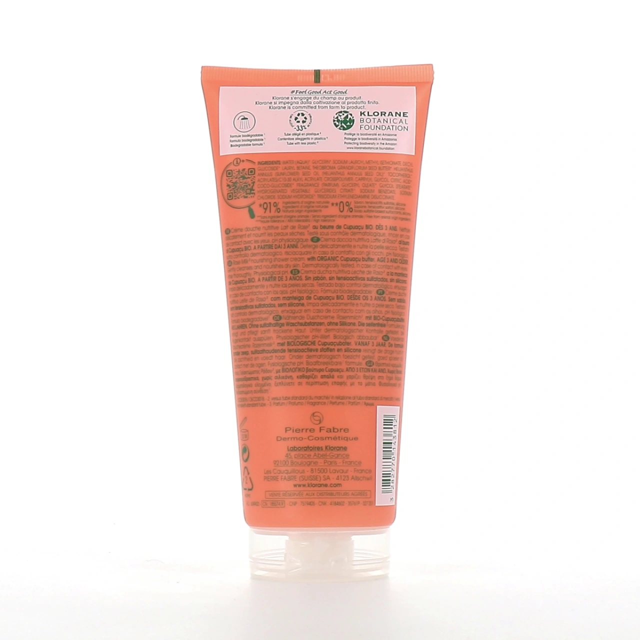 Klorane Crème Douche Nutritive au Cupuaçu Bio - Vue 4