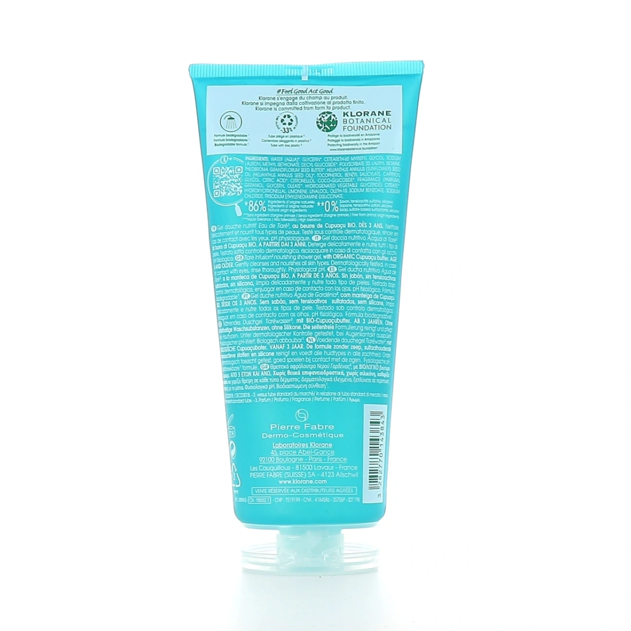 Klorane Gel Douche au Cupuaçu Bio - Vue 4