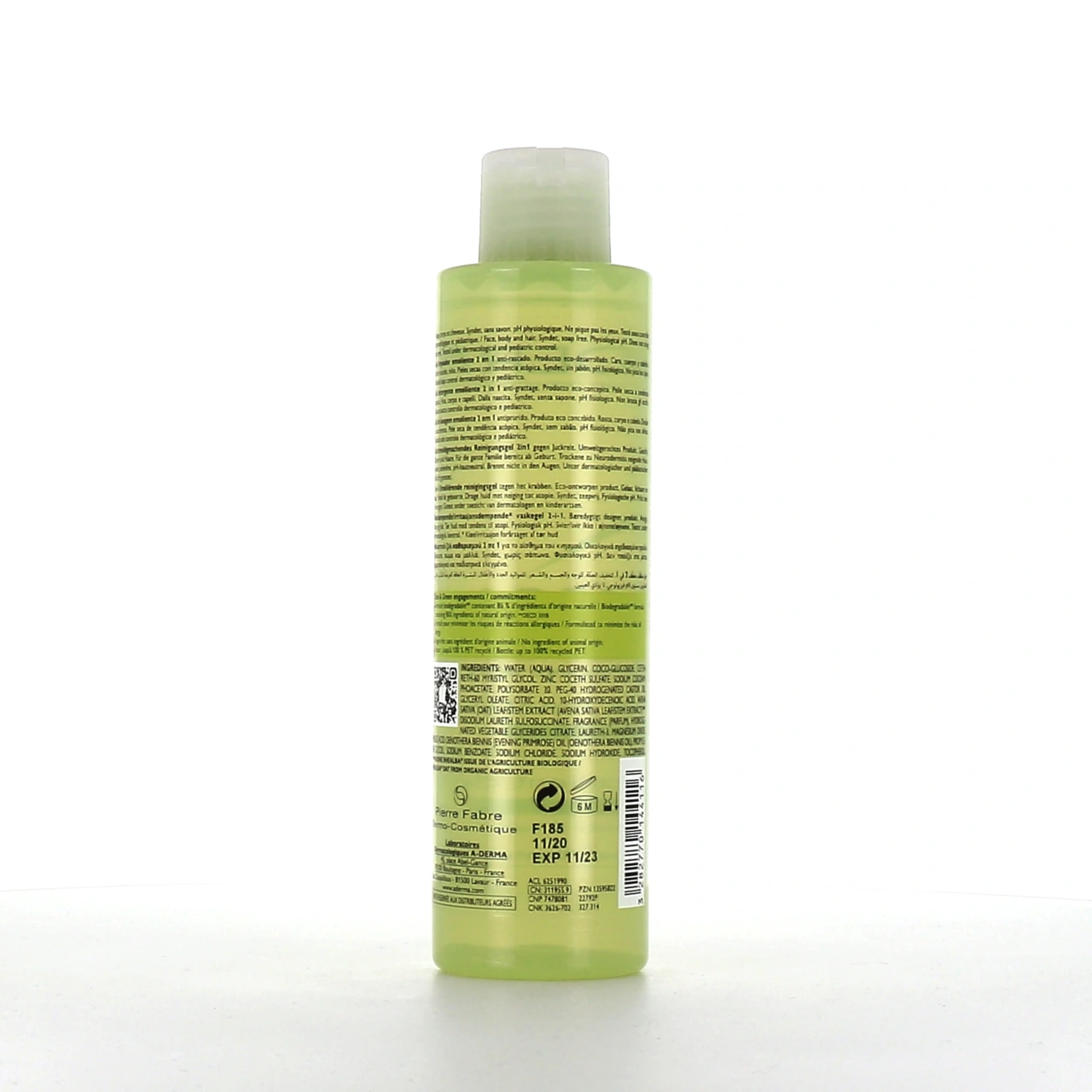 A-Derma Exomega Control Gel Lavant Émollient 2 en 1 Anti-Grattage - Vue 5