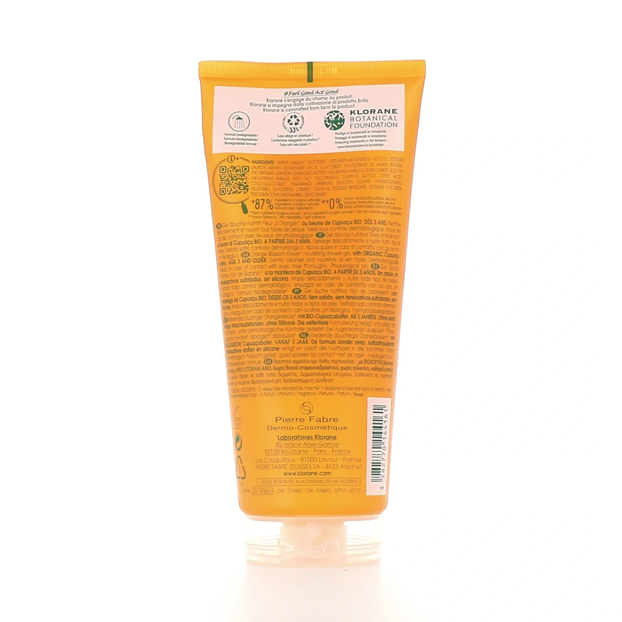 Klorane Gel Douche au Cupuaçu Bio - Vue 9