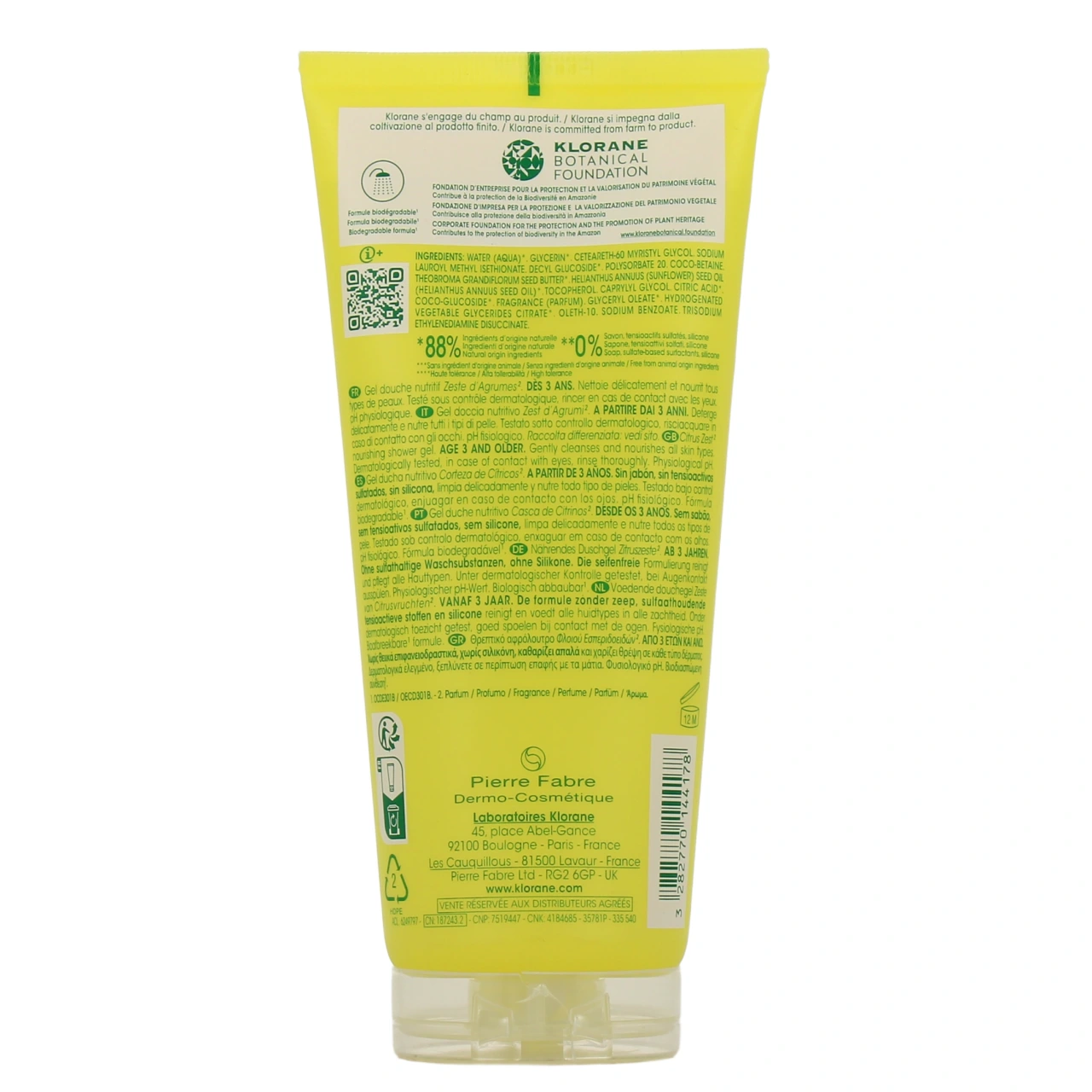 Klorane Gel Douche au Cupuaçu Bio - Vue 14