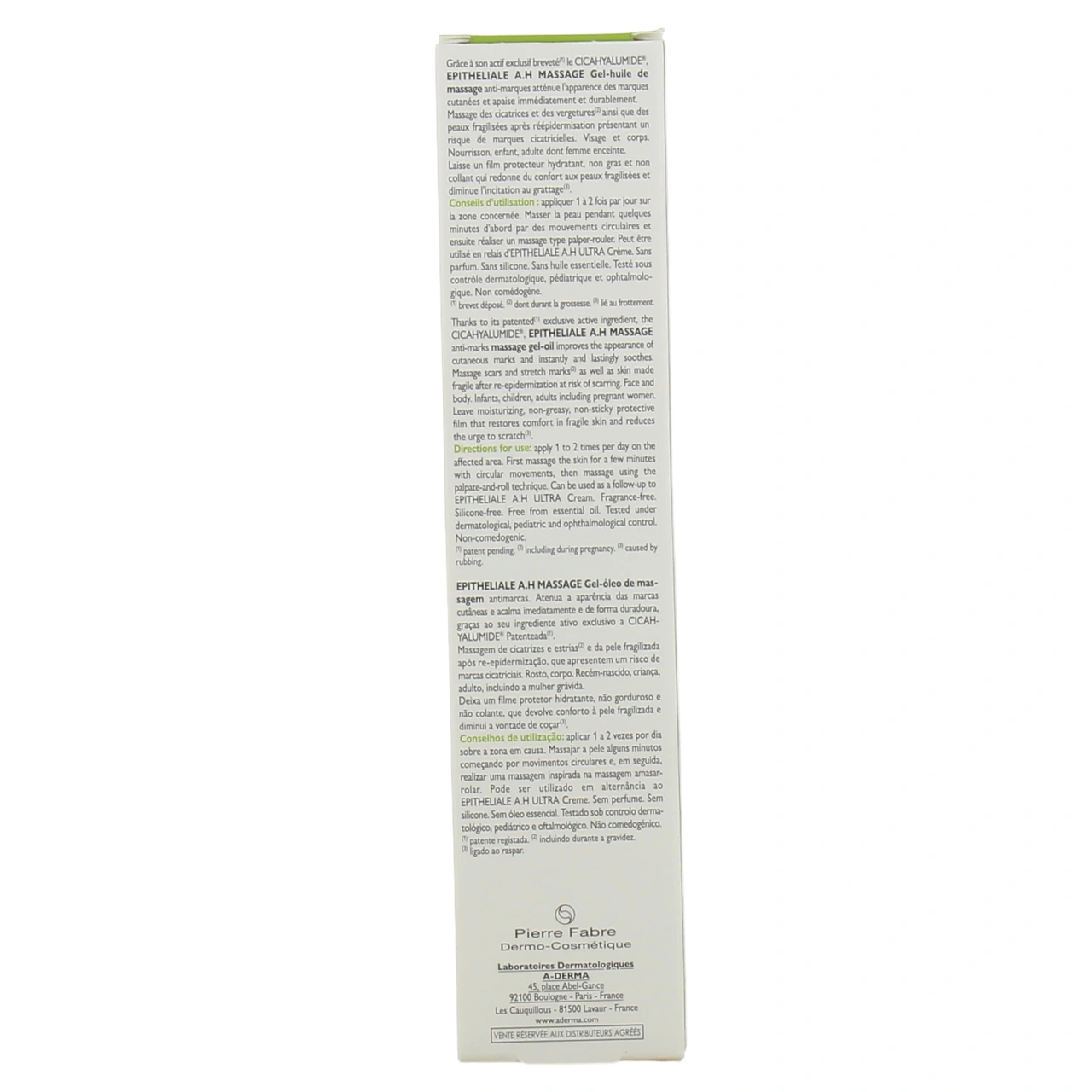 A-Derma Gel-huile de massage Epitheliale A.H - Vue 9