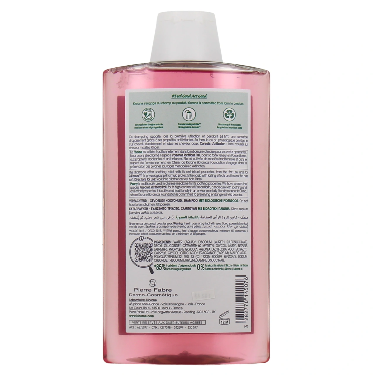 Klorane Shampoing Apaisant à la Pivoine - Vue 17