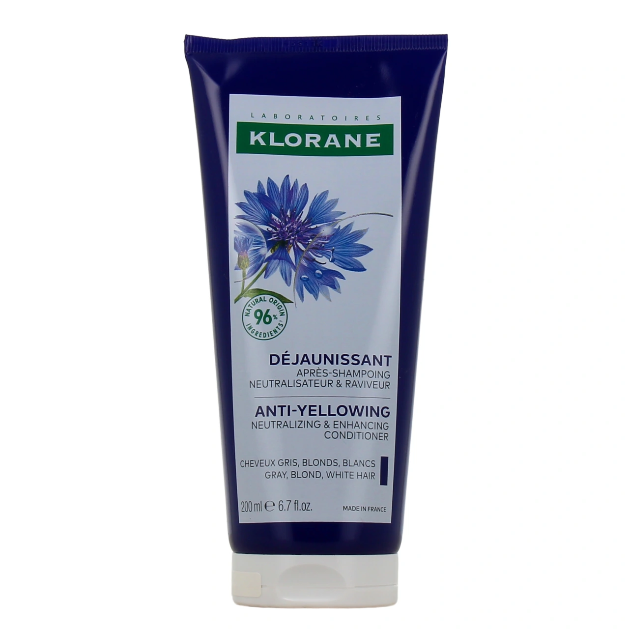 Klorane Après-shampoing Déjaunissant à la Centaurée Bio - Vue 2