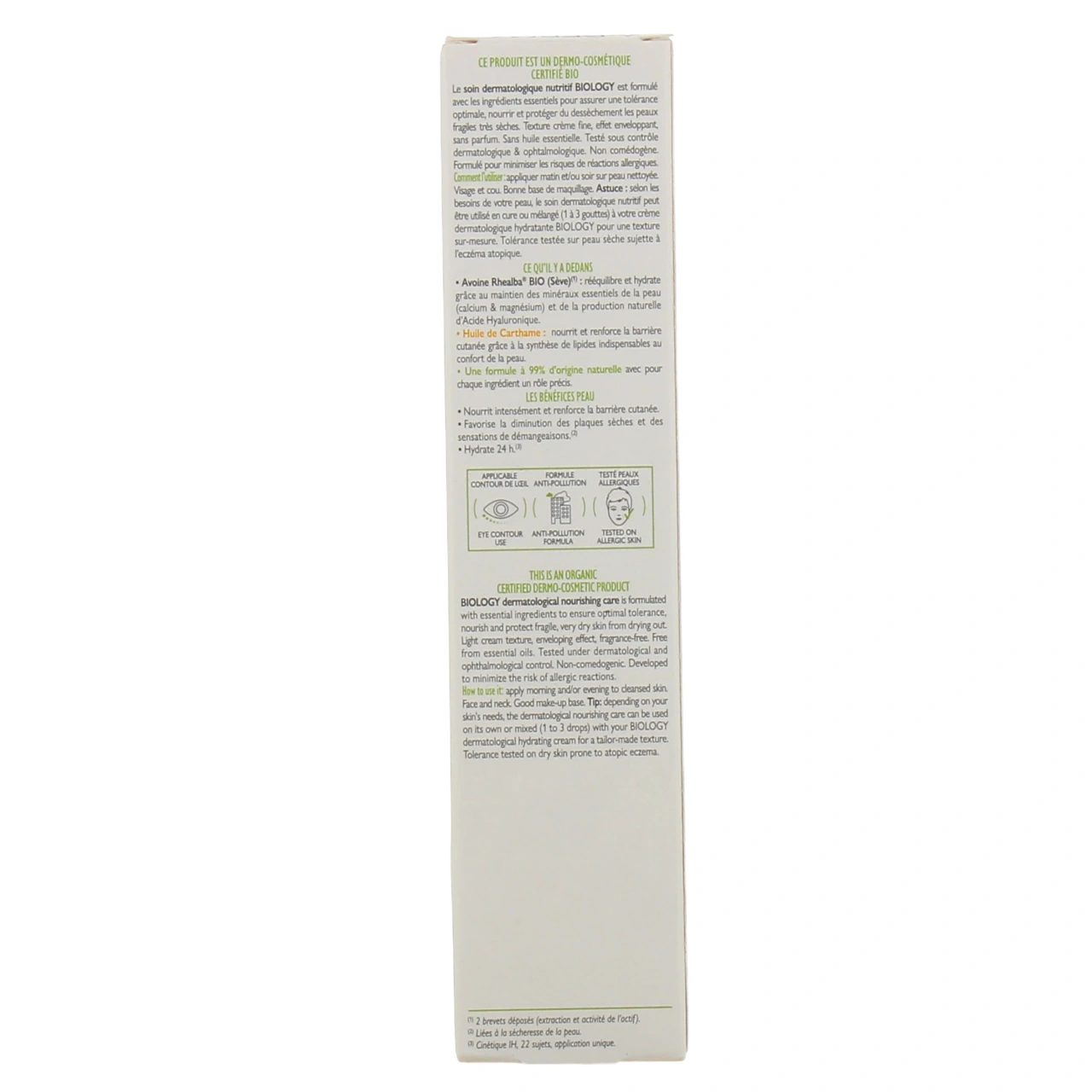 A-Derma Biology Nutri Soin Dermatologique Nutritif Bio - Vue 3