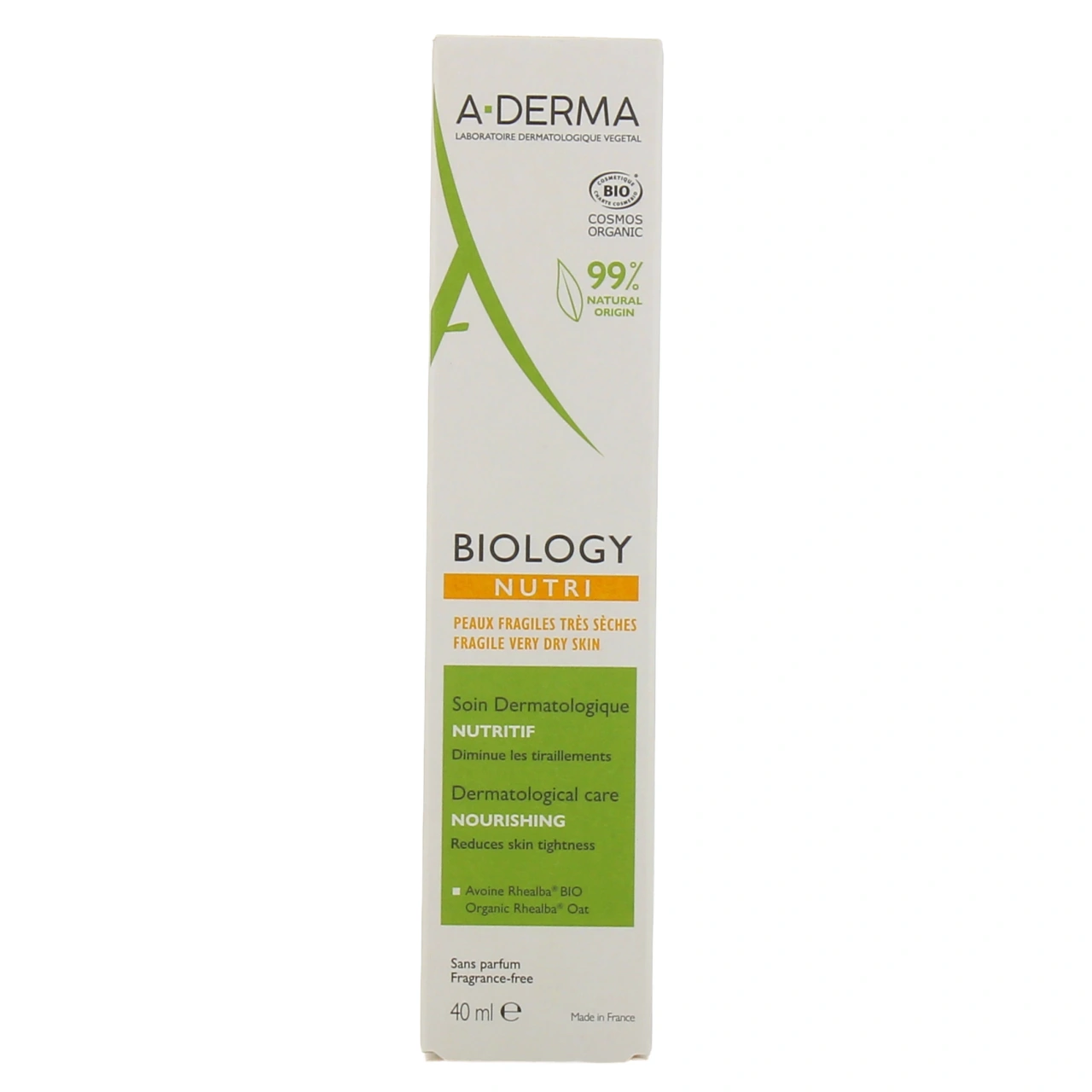 A-Derma Biology Nutri Soin Dermatologique Nutritif Bio - Vue 2