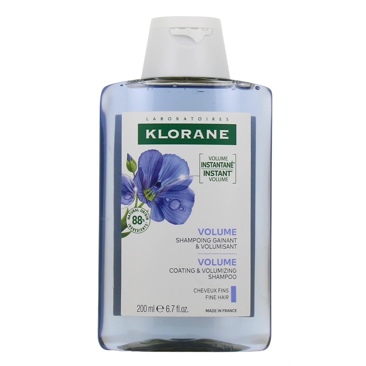 Klorane Shampooing aux Fibres de Lin Volume - Vue 2