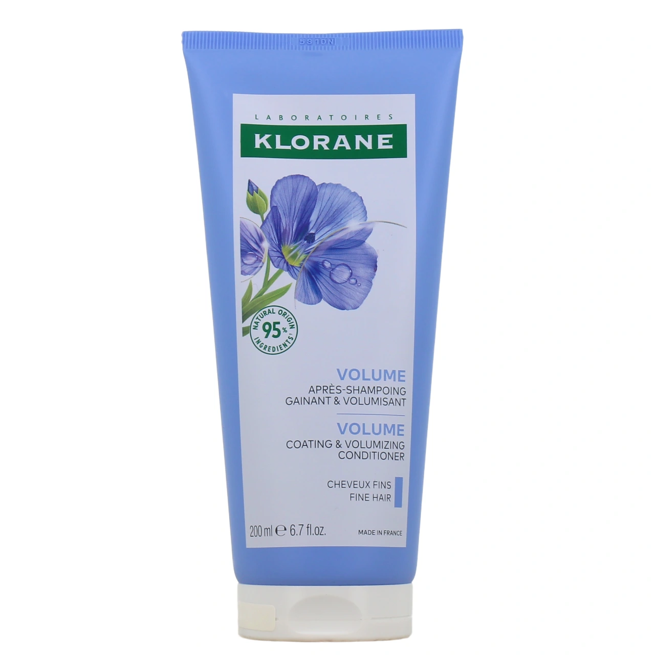 Klorane Volume Baume Après-shampooing au Lin Bio - Vue 2