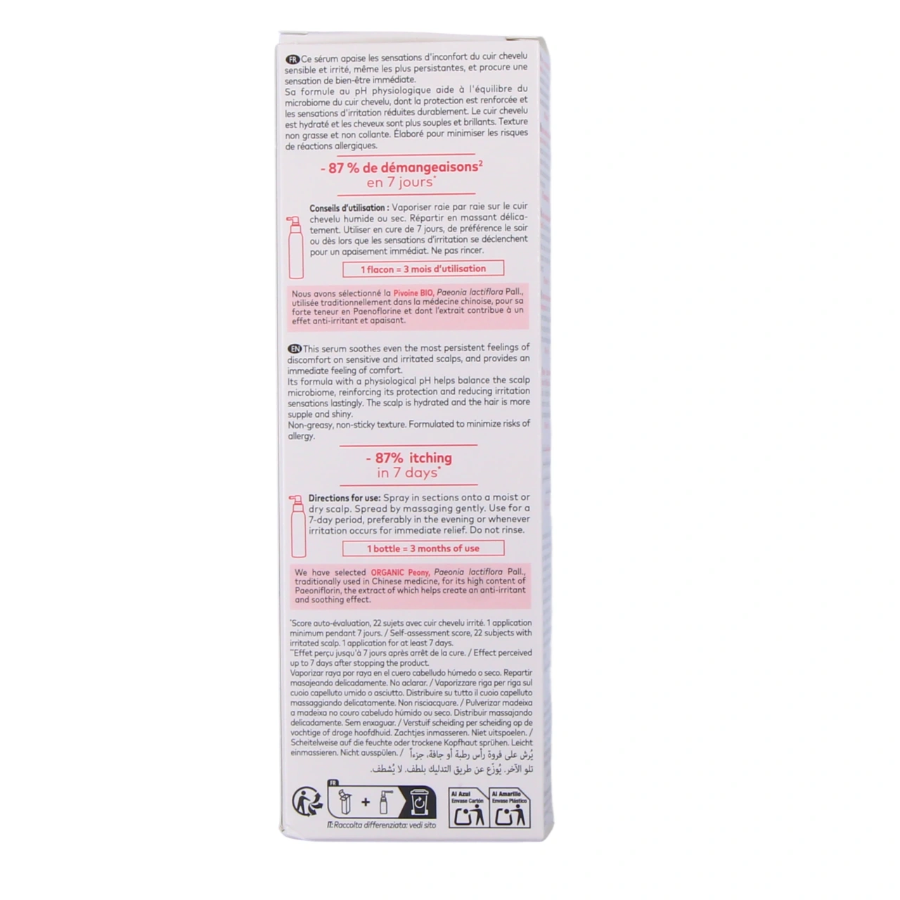 Klorane Sérum SOS Apaisant à la Pivoine Bio - Vue 3