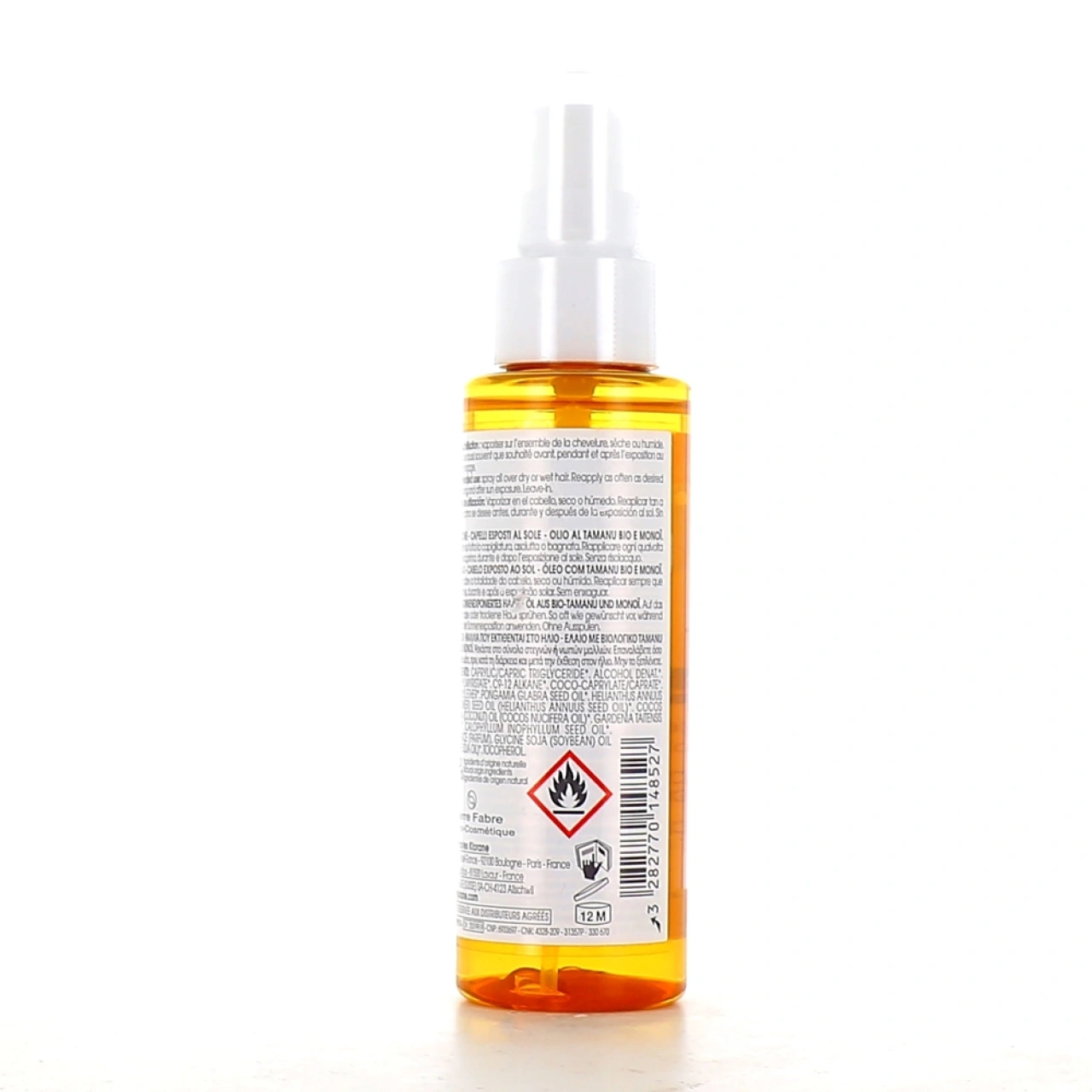 Klorane Huile protectrice Tamanu Bio et Monoï - Vue 2
