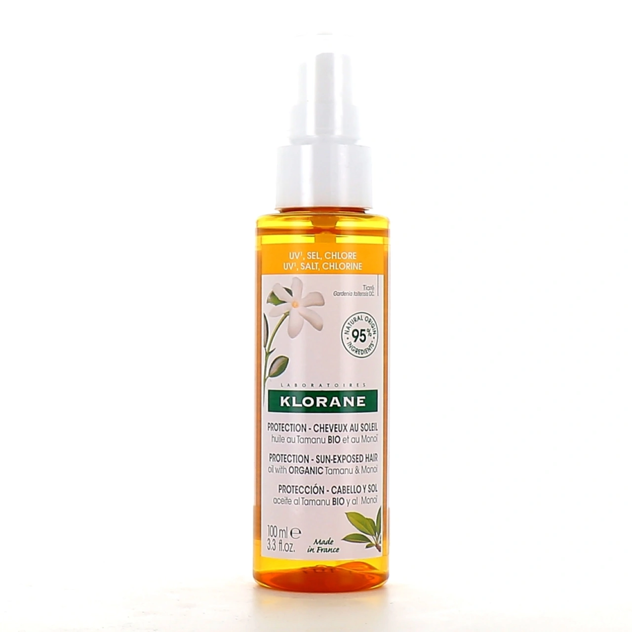 Klorane Huile protectrice Tamanu Bio et Monoï - Klorane