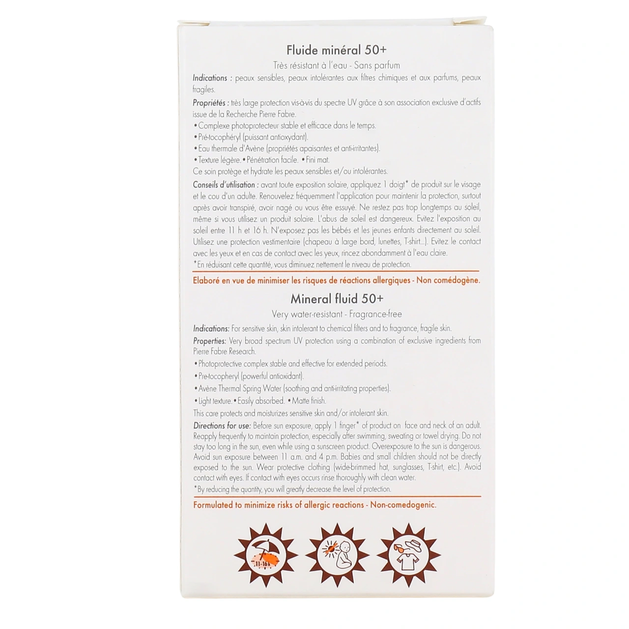 Avène Fluide Minéral SPF50+ Très Haute Protection - Vue 3