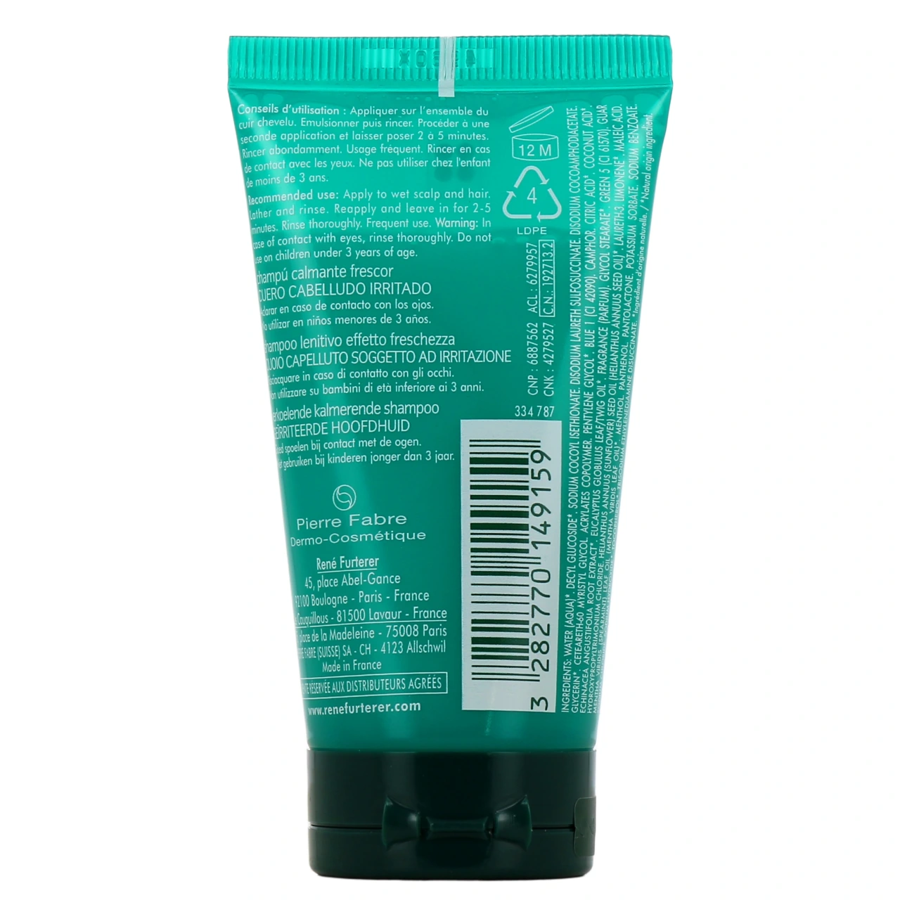 Furterer Astera Fresh Shampooing Apaisant Fraîcheur - Vue 6