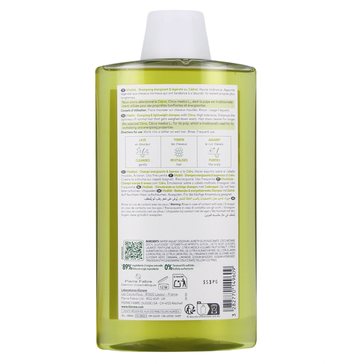 Klorane Shampooing au Cédrat - Vue 6