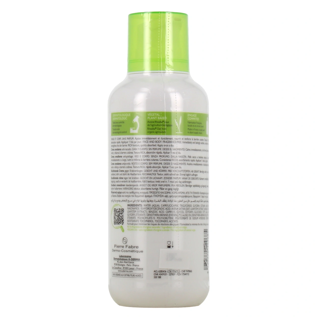 A-Derma Exomega Control Crème Emolliente Anti-Grattage - Vue 6