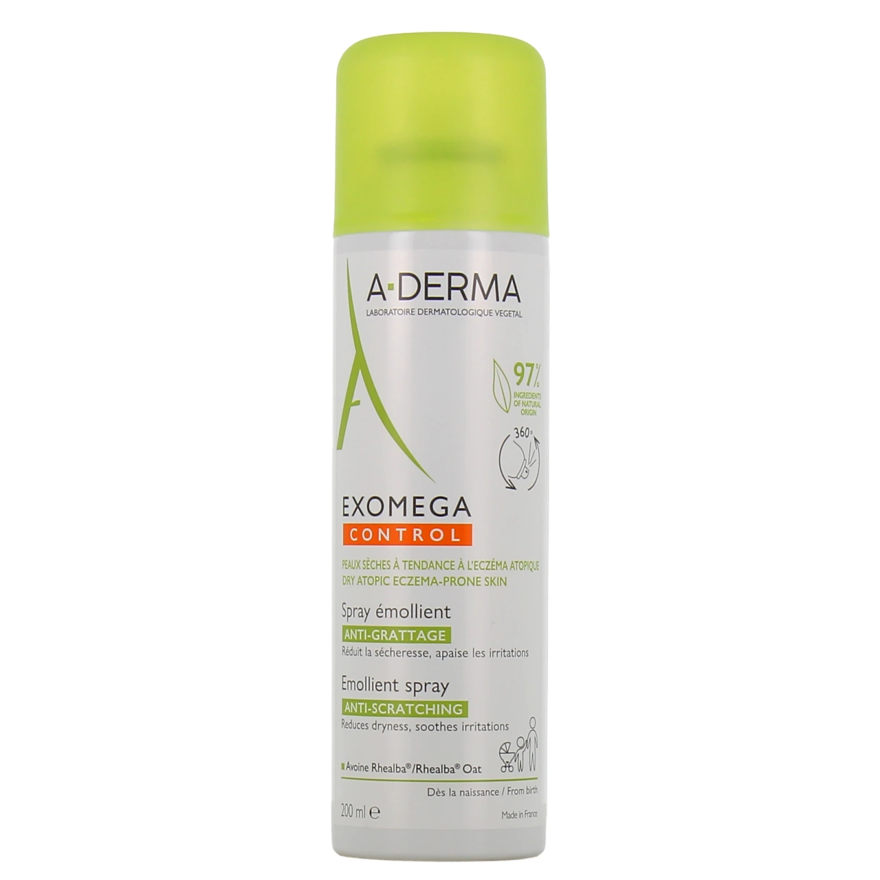 A-Derma Exomega Control Spray Émollient Anti-Grattage - Vue 2
