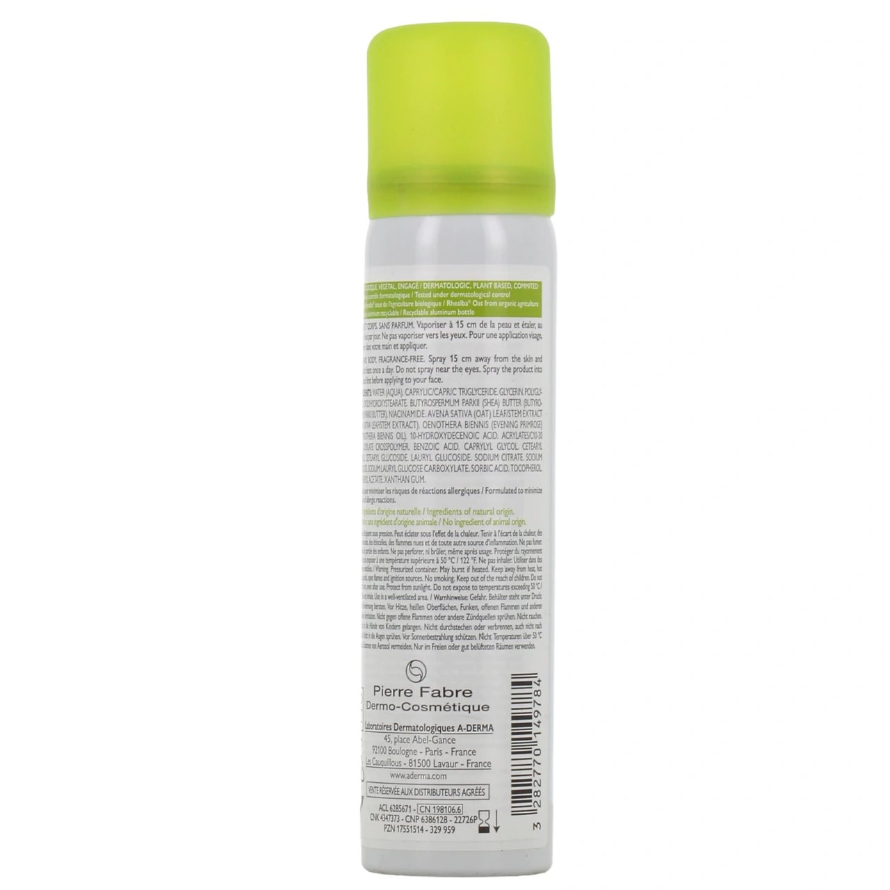 A-Derma Exomega Control Spray Émollient Anti-Grattage - Vue 6