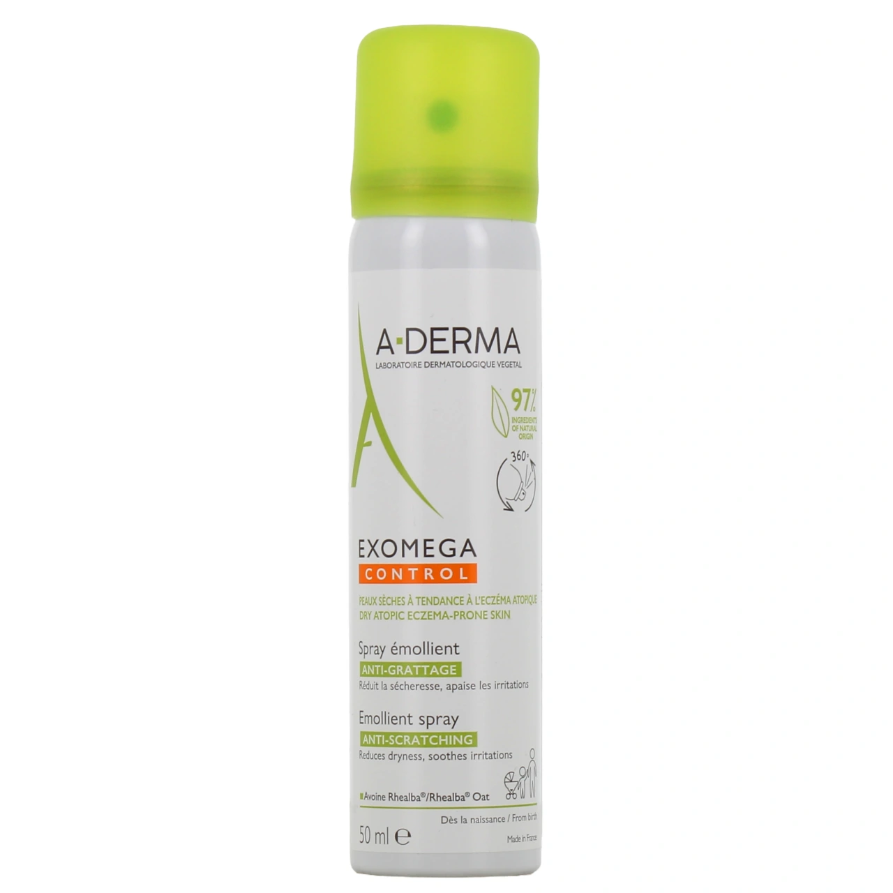 A-Derma Exomega Control Spray Émollient Anti-Grattage - Vue 5